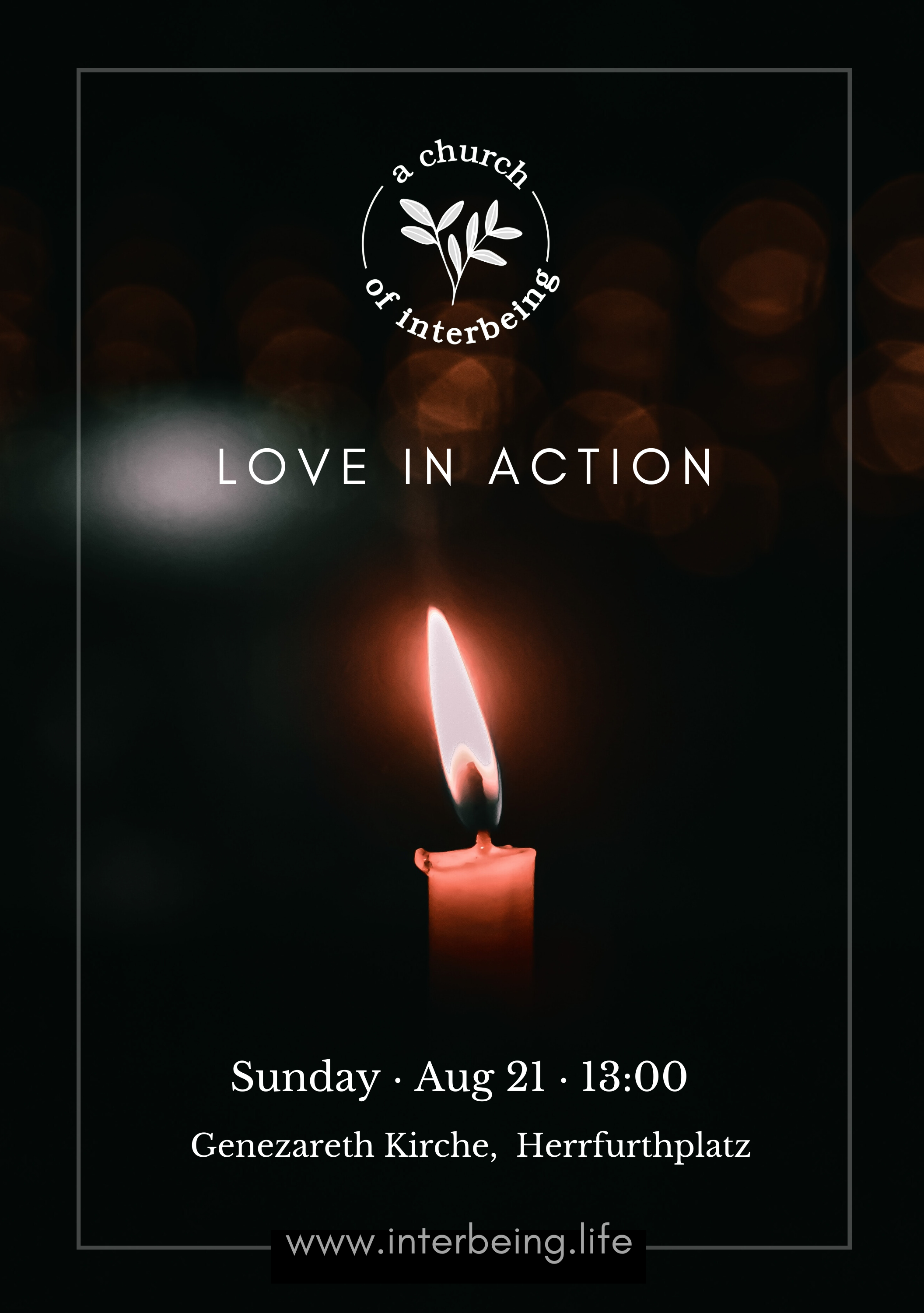 Aug 21 – Love In Action